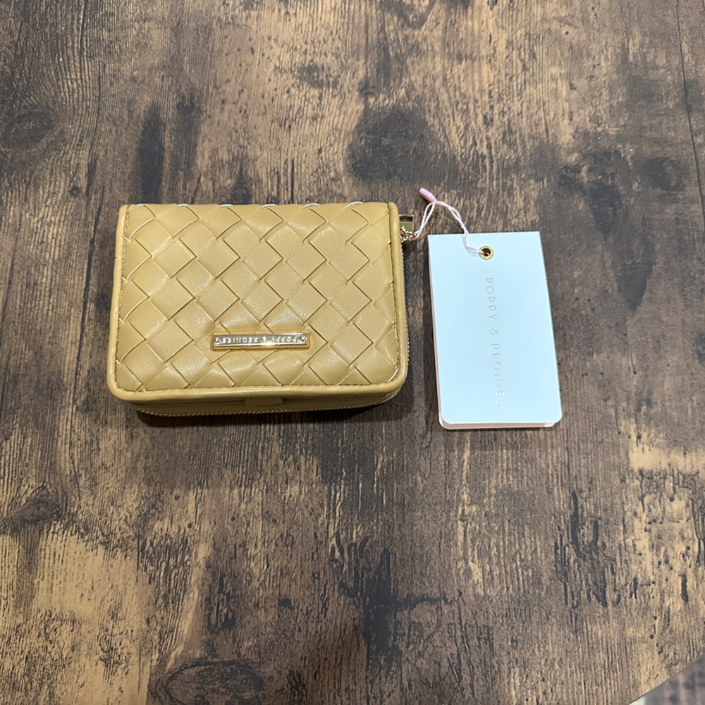 Poppy and Peonies Wallet